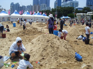 海雲台砂祭り　06月02日の画像2