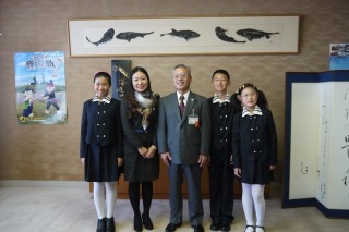 青島市上清路小学校訪日団が副市長を表敬訪問の画像2