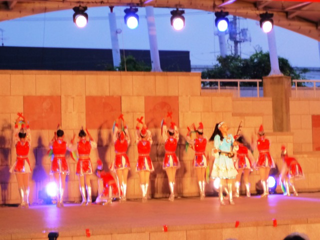 青島市文化芸術団（2団体）が来関、第37回馬関まつりステージショーに出演　08月23日の画像3