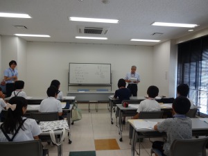 平成27年度下関市小学生海外派遣研修事前研修会が始まりました　2015年07月26日の画像2
