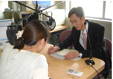 釜山市交換職員によるラジオ韓国語講座　2010年10月04日の画像