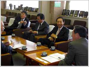 韓国・大邱税理士会が来訪　10月15日の画像
