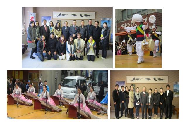 リトルプサンフェスタに韓国釜山広域市の芸術団が出演しました。　11月23日の画像
