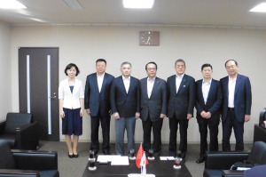 青島市人民代表大会代表団が市長・議長を表敬訪問　09月04日の画像2