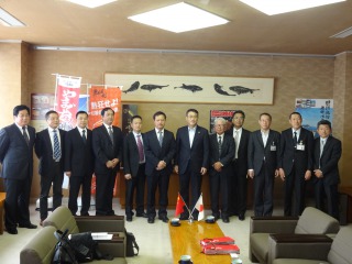 中国湖北省公安県訪日代表団一行が市長を表敬　05月14日の画像