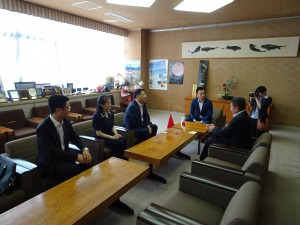 中華人民共和国駐福岡総領事が市長を表敬訪問の画像1