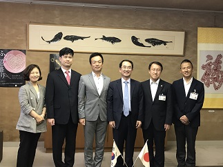 釜山鎮海経済自由区域庁職員の来訪の画像1
