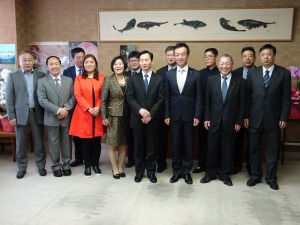 中国江蘇省揚中市視察団が市長を表敬訪問しましたの画像2