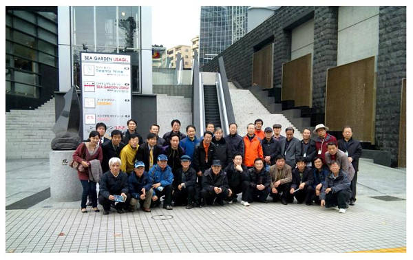 韓国の青少年団体が下関を視察の画像