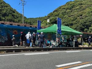 作業 テント