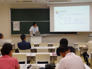 2013下関未来大学で国際交流員らが講師に　2013年09月06日の画像1