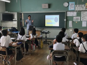 本村小学校で出前講座の画像1