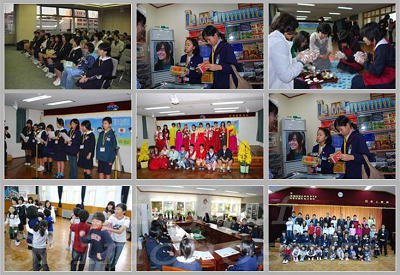 韓国・釜山広域市へ小学生を派遣　2008年11月04日の画像
