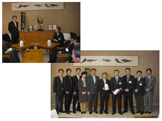 釜山広域市副市長が下関市を訪問　10月30日の画像