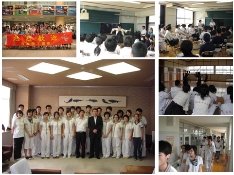 青島第58中学と向洋中学校の生徒が交流　08月10日の画像