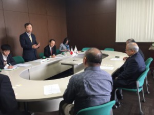 釜山外国語大学副総長が下関市を訪問　11月24日の画像2