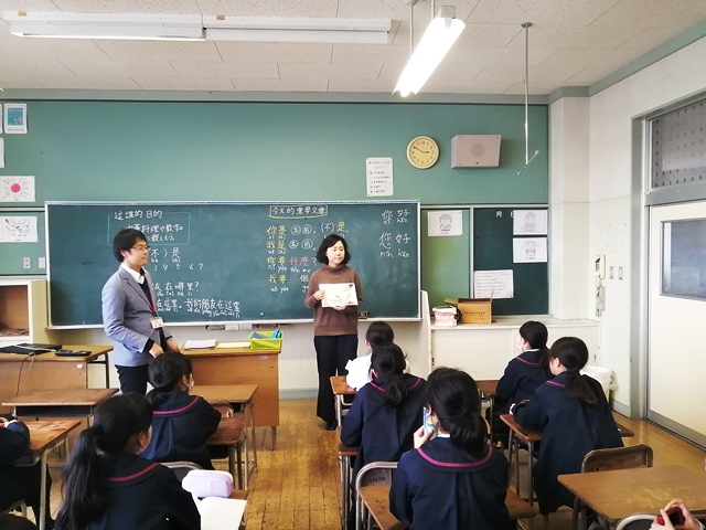 本村小学校での出前講座の画像1