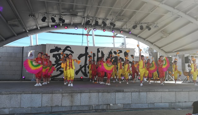 中国青島市から青少年文化芸術団を受入れの画像3
