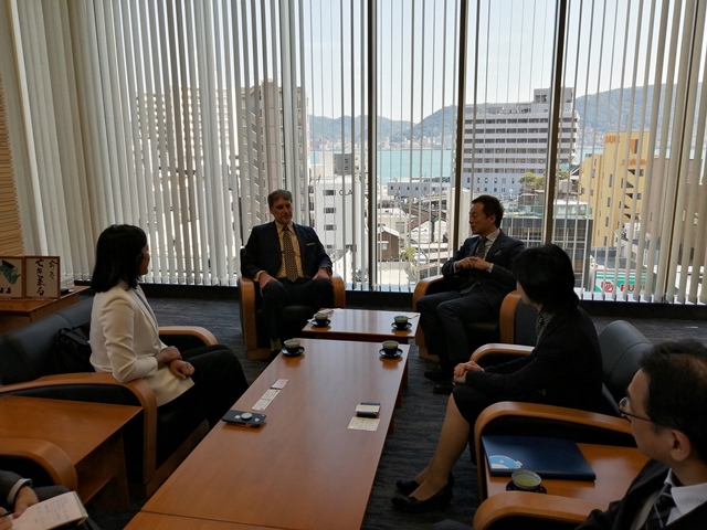 在福岡米国領事館首席領事来関の画像1