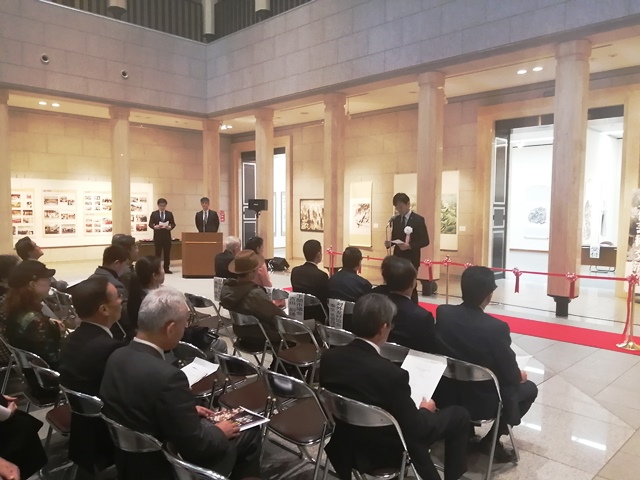 文化芸術交流展開幕（下関市・青島市友好都市締結40周年記念）の画像1
