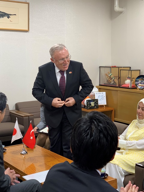 駐日トルコ共和国大使来関の画像1
