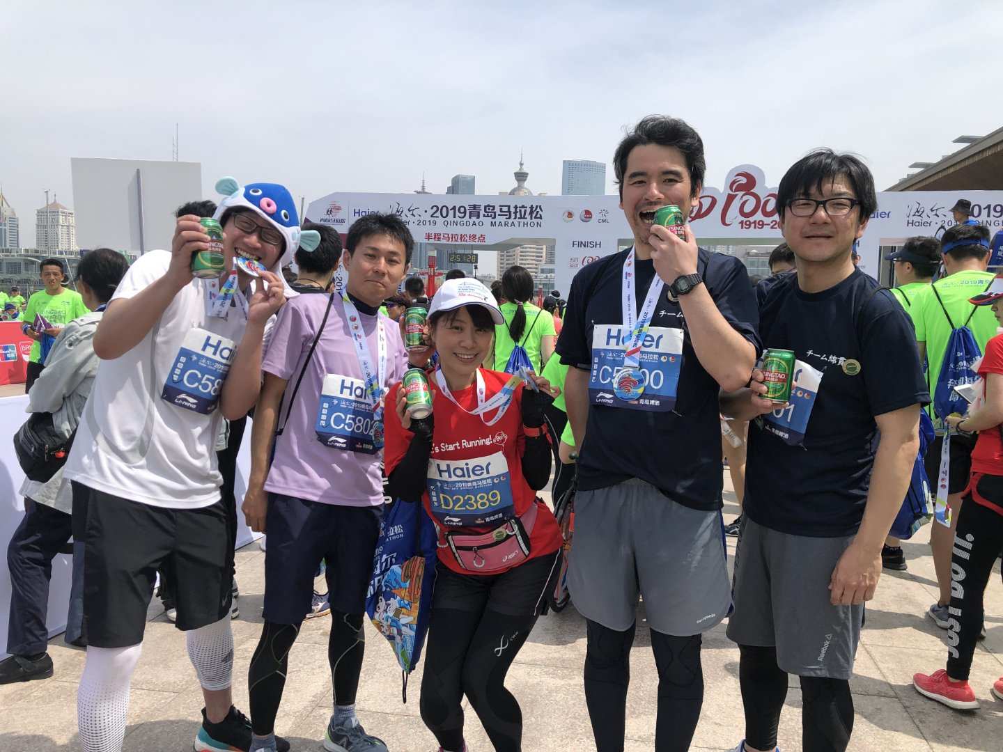 青島マラソンに下関市選手団初参加！の画像2
