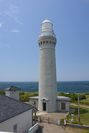 角島灯台の写真