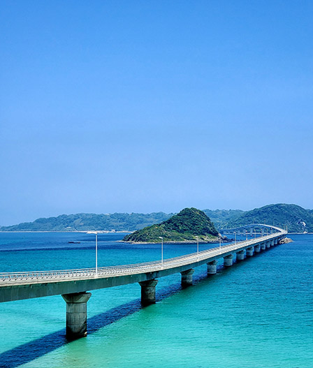 角島大橋の写真