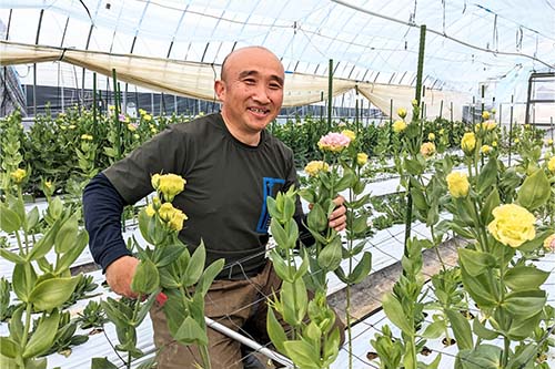 野村農園の野村英史さん