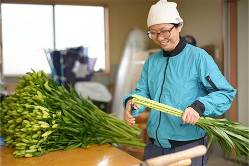 野村農園の野村みゆきさん