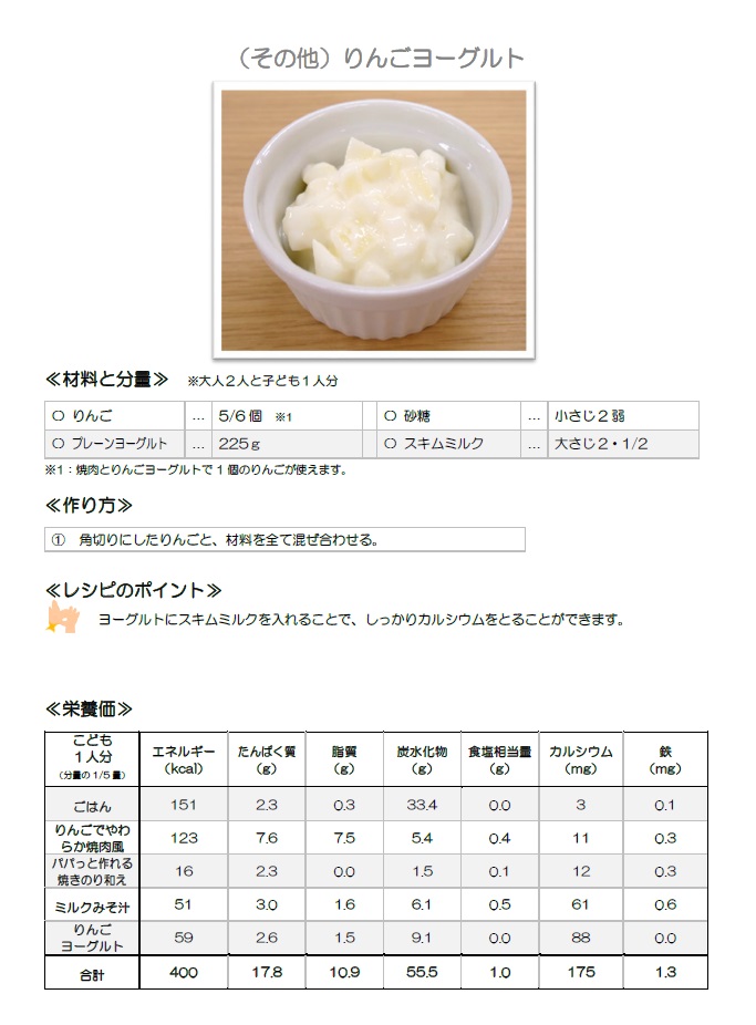 りんごでやわらか焼肉風6