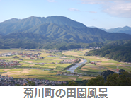 菊川町の田園風景の画像