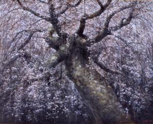 堀研《神原枝垂桜》1998年