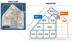 長州出島分譲区画図