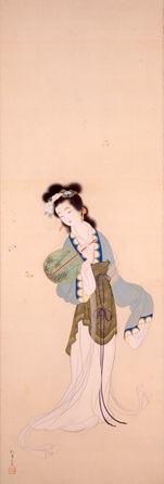 上村松園《楚蓮香図》1923年頃