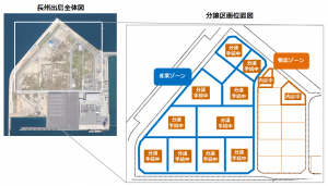 分譲区画位置図