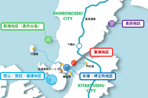下関港位置図