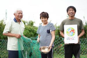 【山口県漁協蓋井島支店　漁師】中村求さん、中村静江さん、中村幸一さん