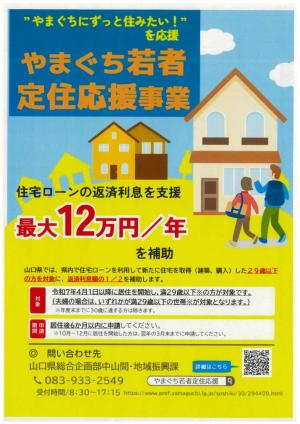 やまぐち若者定住チラシ表