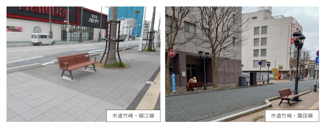 ベンチ写真